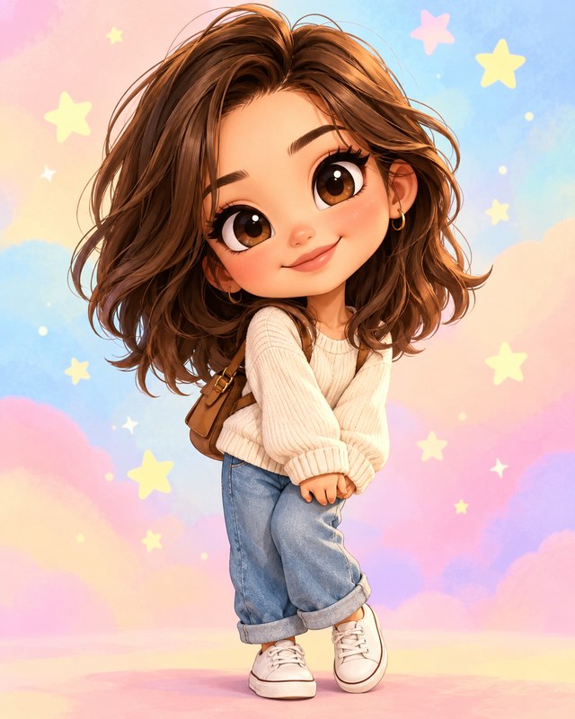 Chibi cielo pastello